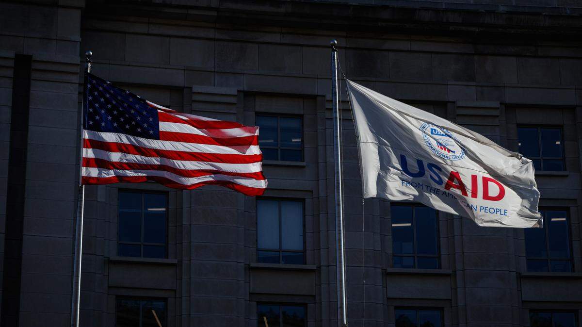The headquarters for the U.S. Agency for International Development (USAID) is seen on February 4, 2025 in Washington, D.C. Elon Musk, tech billionaire and head of the Department of Government Efficiency (DOGE), said in a social media post that he and U.S. President Donald Trump will shut down the foreign assistance agency. (Photo by Samuel Corum/Sipa USA)