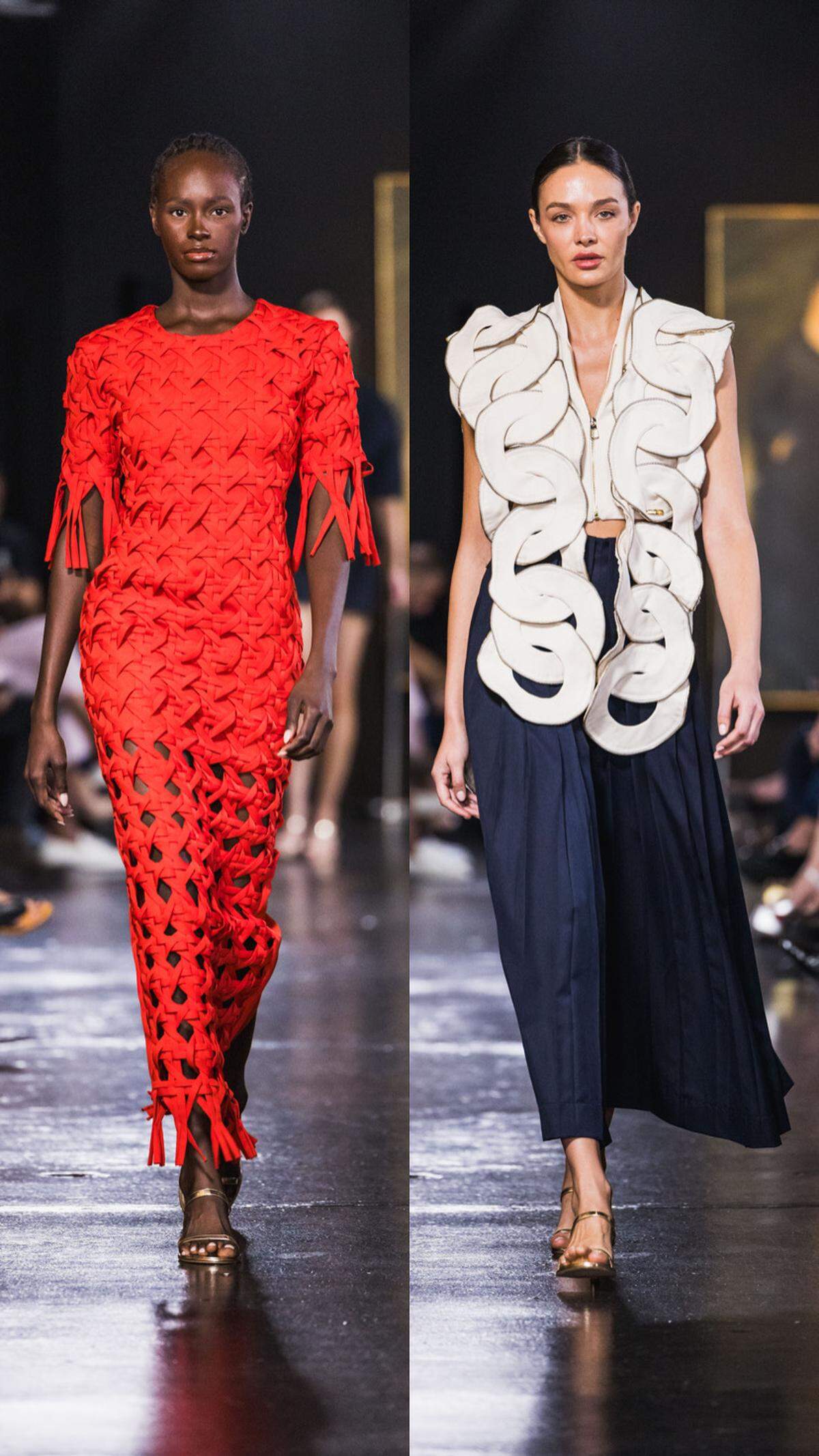 Desfile de la diseñadora Yenny Bastidas en Miami Fashion Week