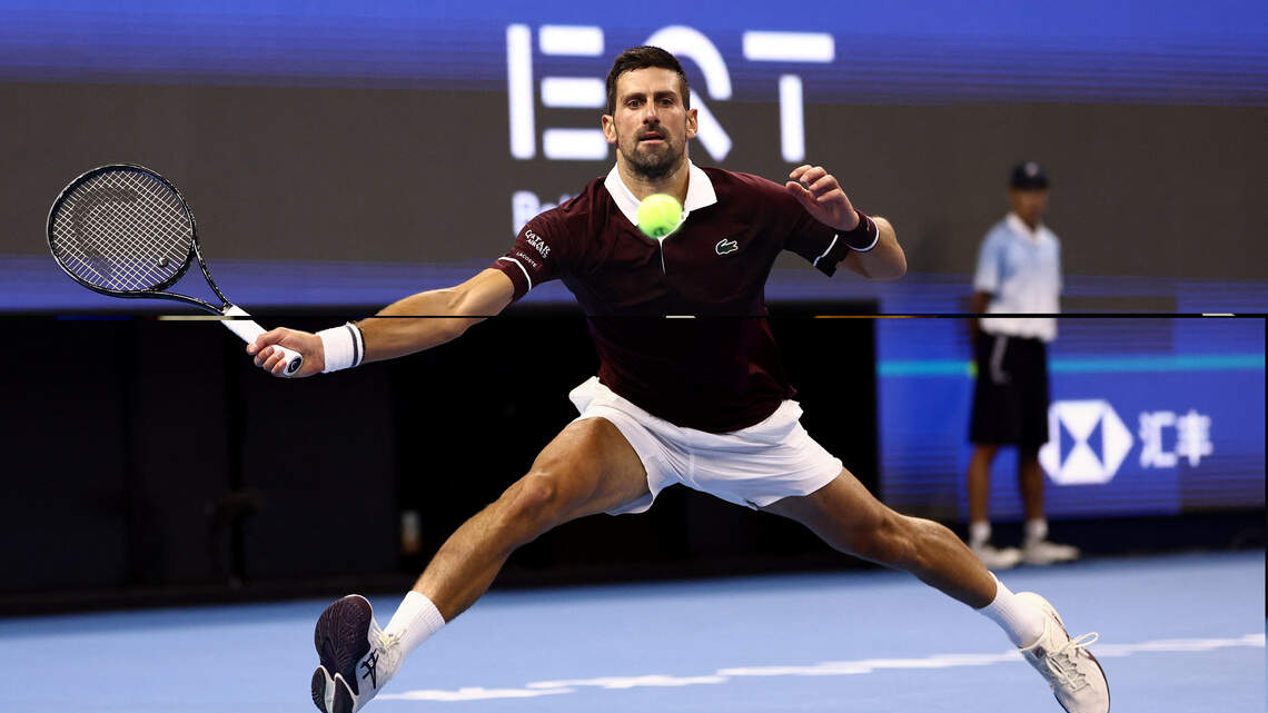 Djokovic avanza a la final en Pekín tras descalificación de su rival por darle pelotazo a un espectador
