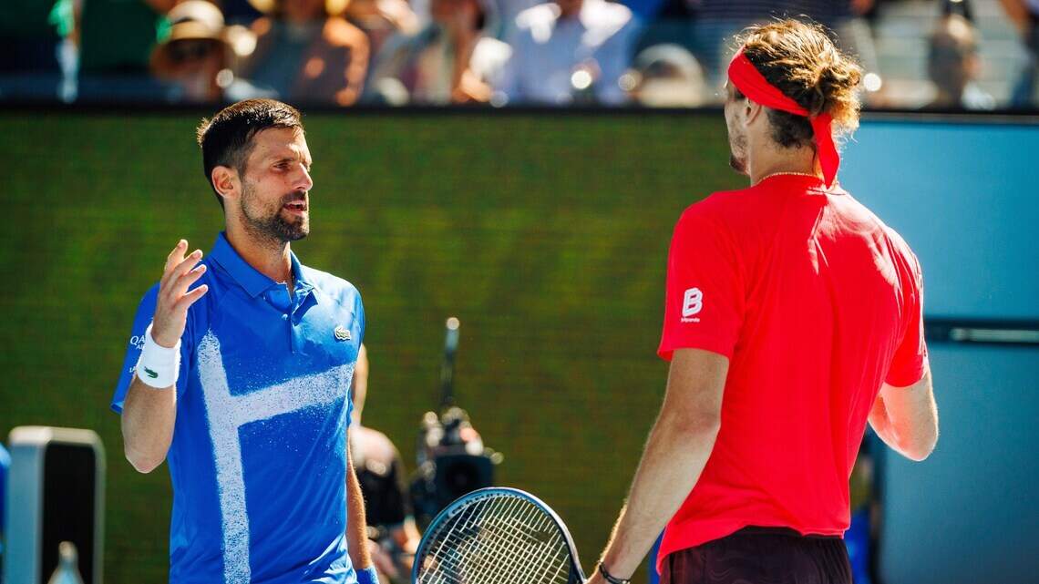 Djokovic-Zverev, el plato fuerte en los cuartos de final en Roland Garros