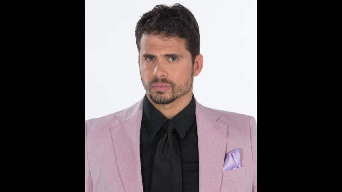 Actor Pedro Moreno during the filming of the soap opera “Cosita Linda.” Moreno was arrested for a domestic disturbance at his home in southwest Miami on May 14.