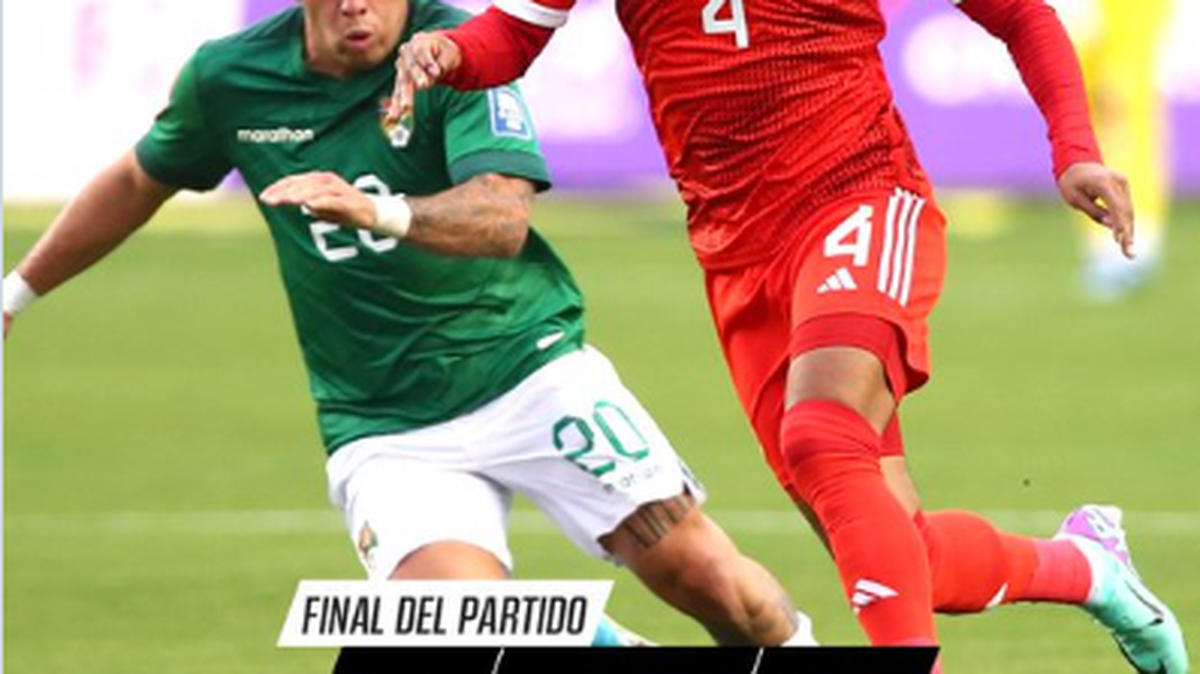 Bolivia resucitó de la mano de su nuevo entrenador en la altura de la paz, al ganar 2-0 a un endeble Perú, para salir del sótano y dejarles ese lugar a los incaicos la eliminatoria sudamericana al Mundial 2026.