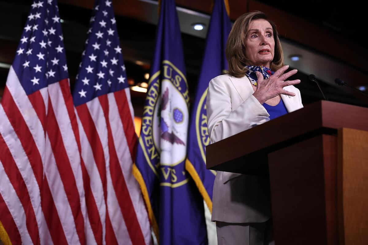 La presidente de la Cámara, Nancy Pelosi, lidera las conversaciones de los demócratas sobre el segundo estímulo económico.