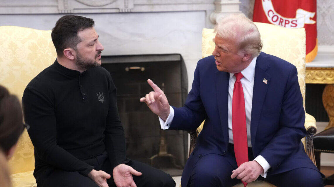 Trump considera “una vergüenza” que Ucrania retome ataques contra refinerías rusas y critica a Zelenski