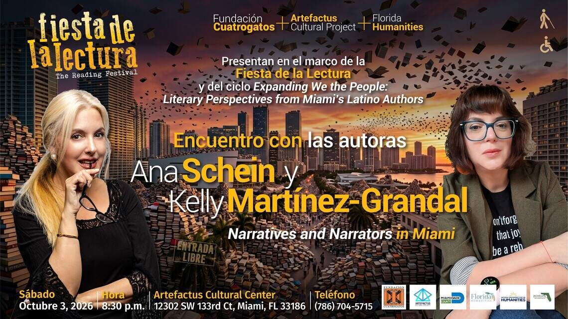 Narrativas y narradoras: encuentro con Ana Schein y Kelly Martínez-Grandal