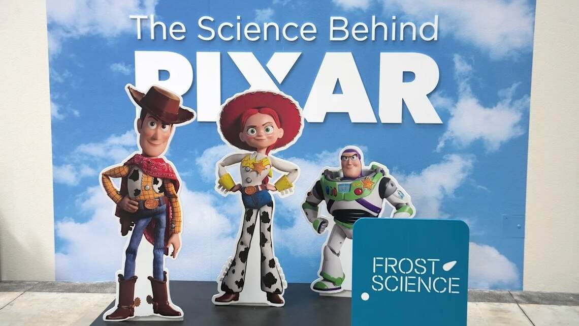 La ciencia detrás de las películas de Pixar llega a Miami en una exposición interactiva