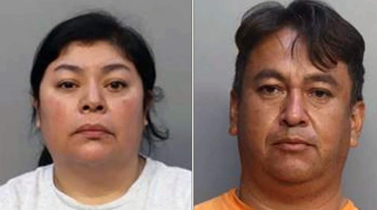 Evelyn Dinora López Ramírez y Yuri Hernández.