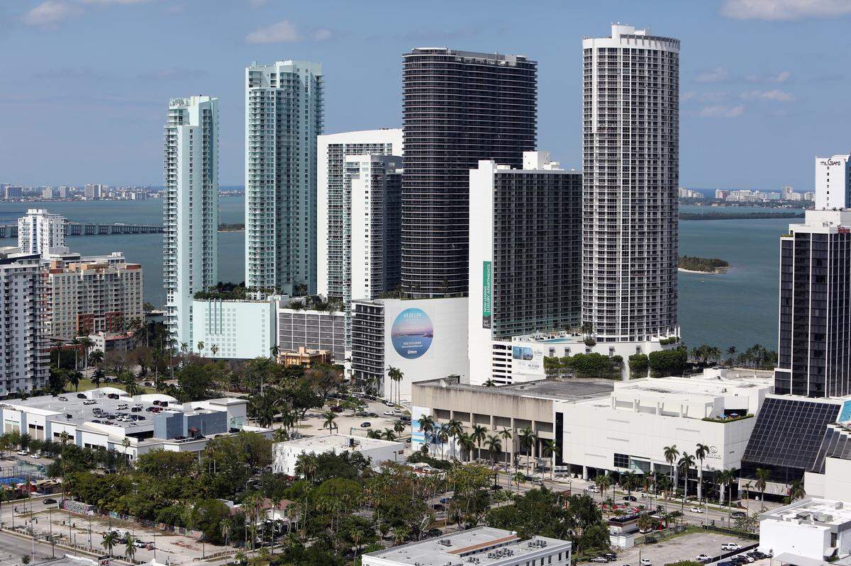La nueva torre de condominios Aria on the Bay en Edgewater. La firma urbanizadora Melo Group ha construido miles de apartamentos en Edgewater y el downtown de Miami desde el 2001.