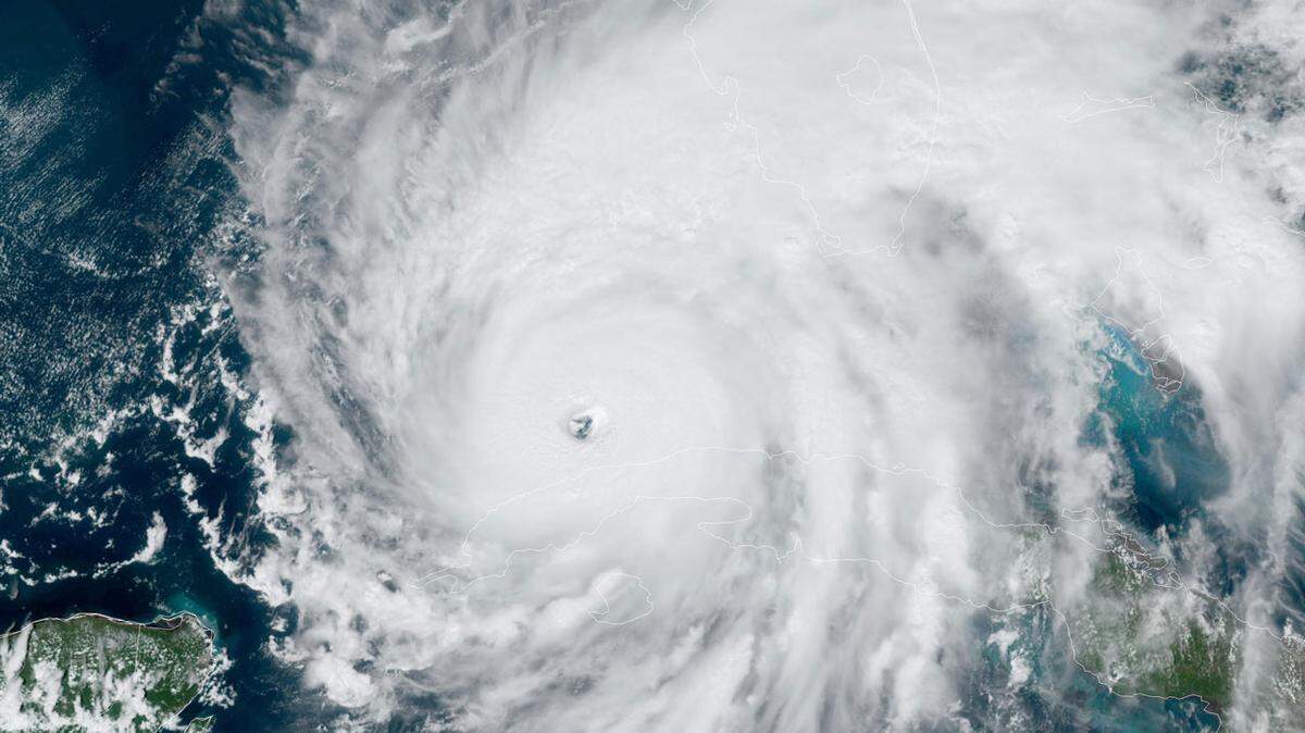 El huracán Ian el 29 de septiembre de 2022.