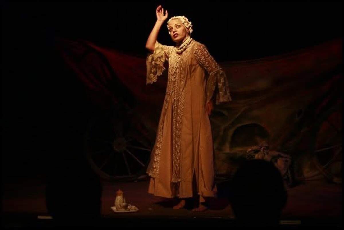 Grettel Trujillo en “Josefina la viajera”, de Abilio Estévez.