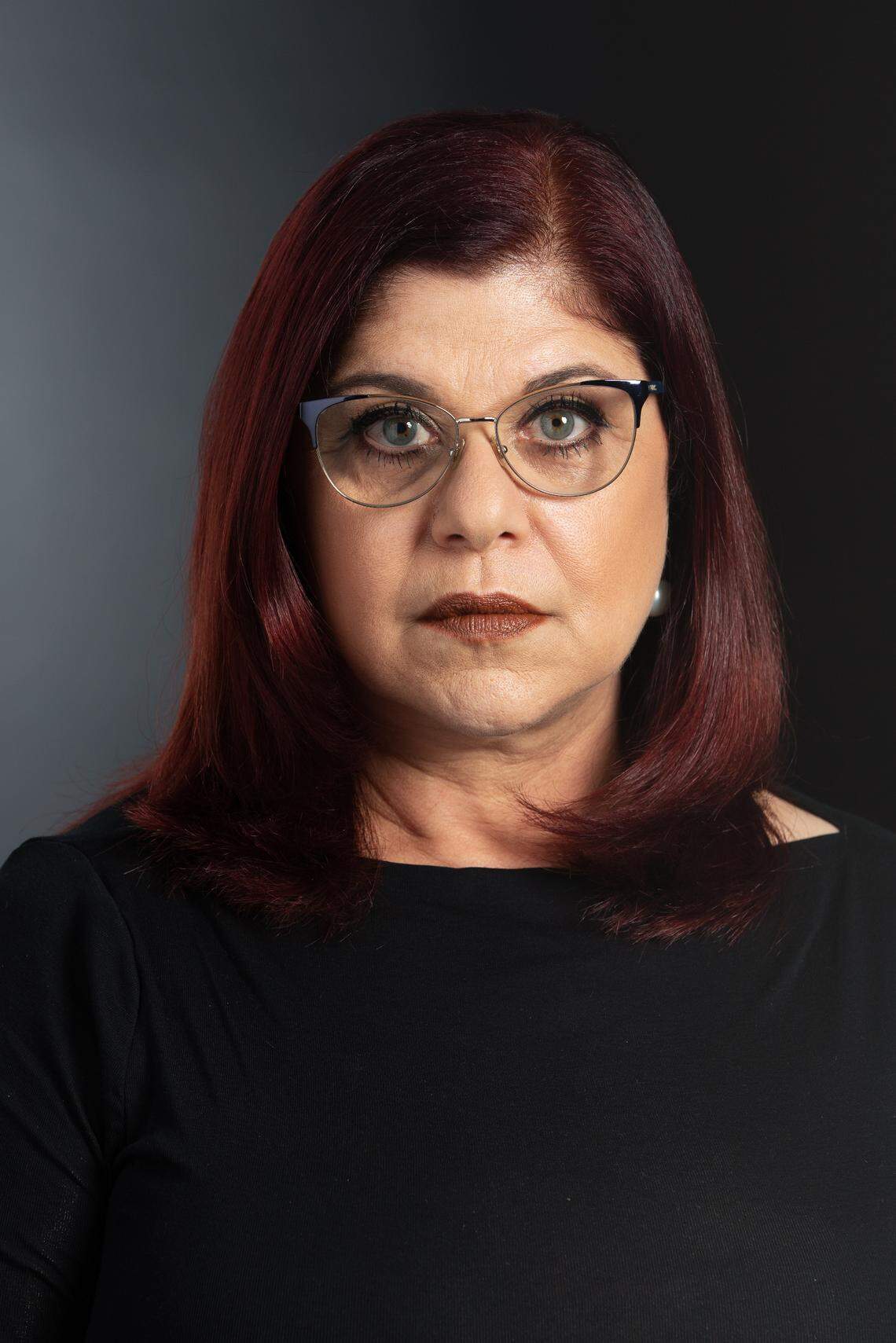 Susana Pérez interpreta a Amparo Alvaré en su madurez.