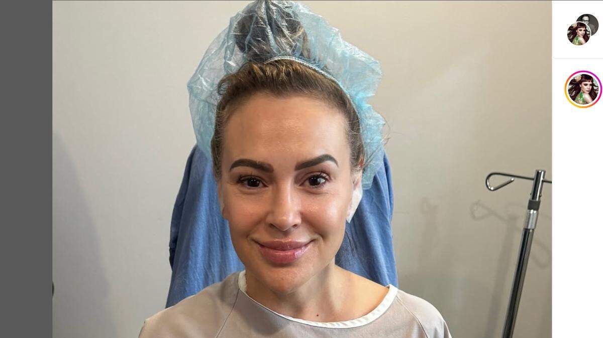 Alyssa Milano. Captura de pantalla/Instagram