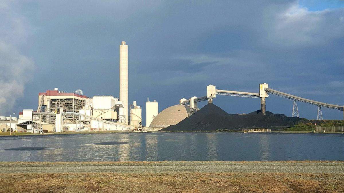 Imagen de la planta de AES en Guayama, Puerto Rico