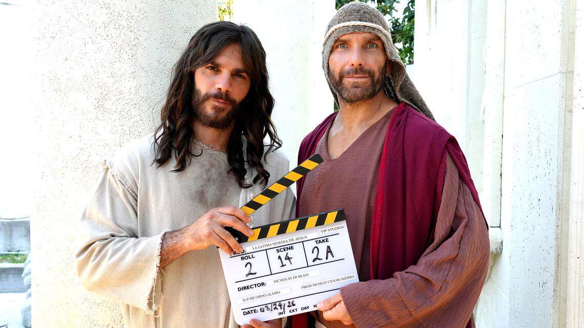 Marc Clotet da vida a Jesucristo en el filme ‘La última Semana de Jesús’, en Miami