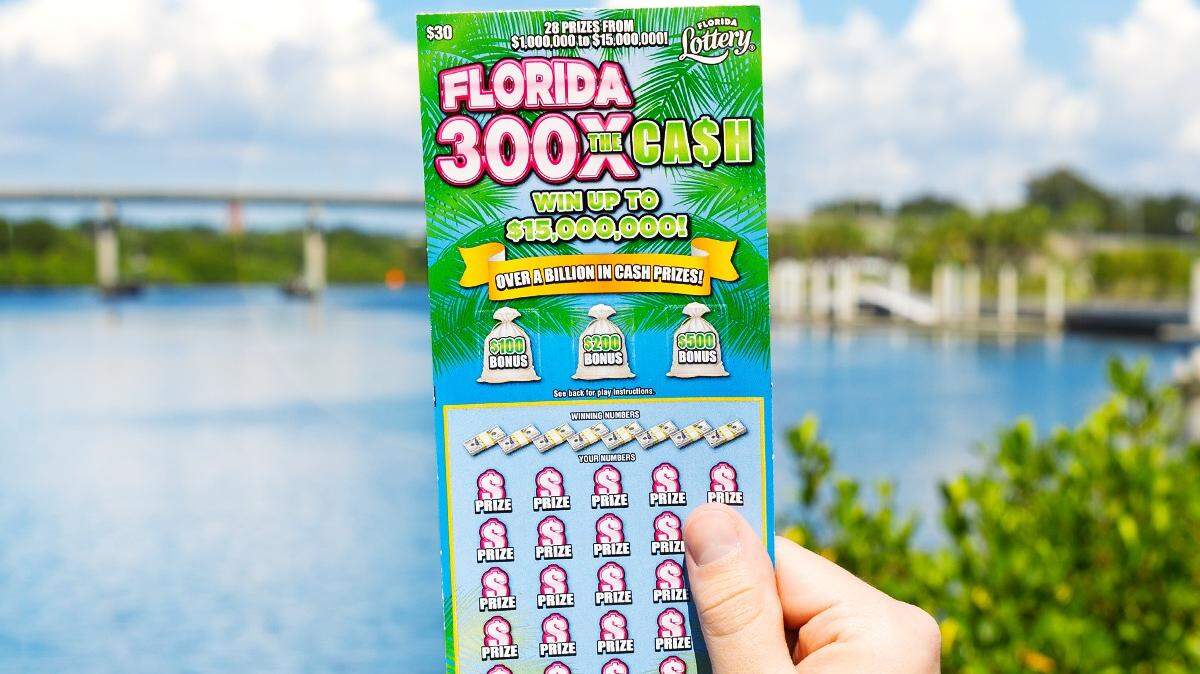 Un jugador de Miami ganó un $1 millón con el juego de raspadito Florida 300X The Cash. Compró el billete ganador en un supermercado Publix.