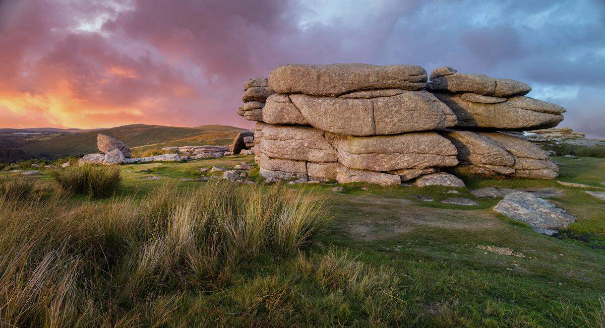 Parque Nacional Dartmoor (Reino Unido).