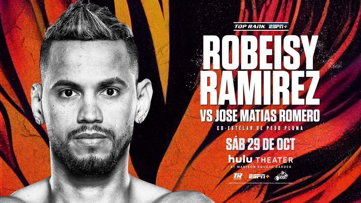 Robeisy Ramírez siempre dejó en claro que estaría en la cartelera del 10 de diciembre en Nueva York. Después de todo, el mundo estará pendiente del regreso de Vasyl Lomachenko, quien al igual que el cubano es doble campeón olímpico.