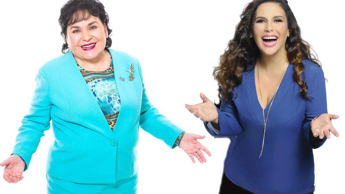 Carmen Salinas y Angélica Vale.