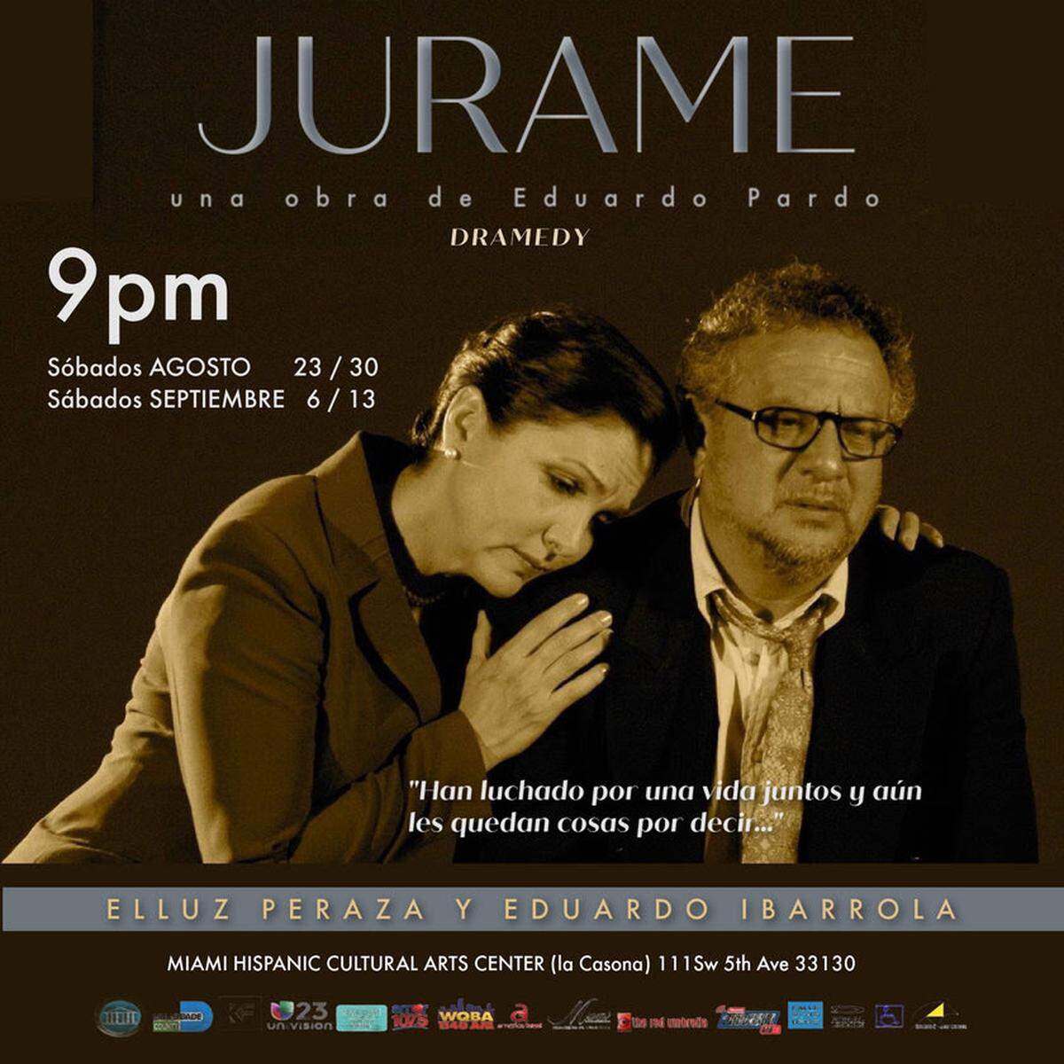 “Júrame” una obra de Eduardo Pardo en el Miami Hispanic Cultural Art Center.