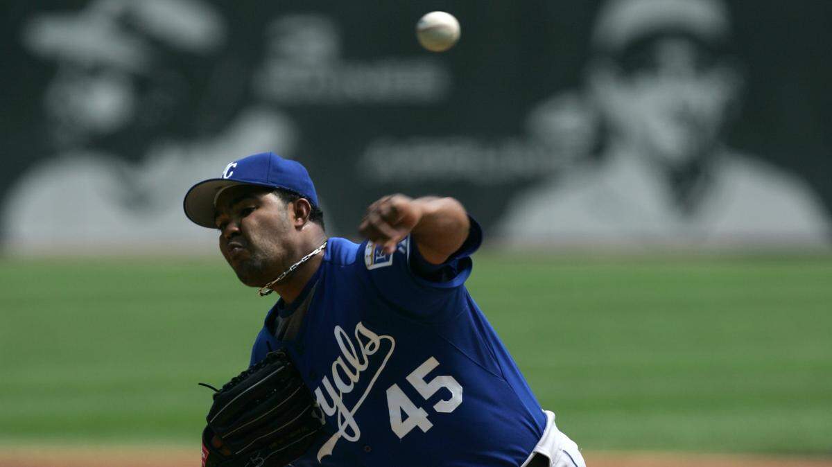 Odalis Pérez disputó 10 temporadas en las Grandes Ligas y jugó para los Dodgers de Los Angeles, Bravos de Atlanta, Reales de Kansas City y Nacionales de Washington.