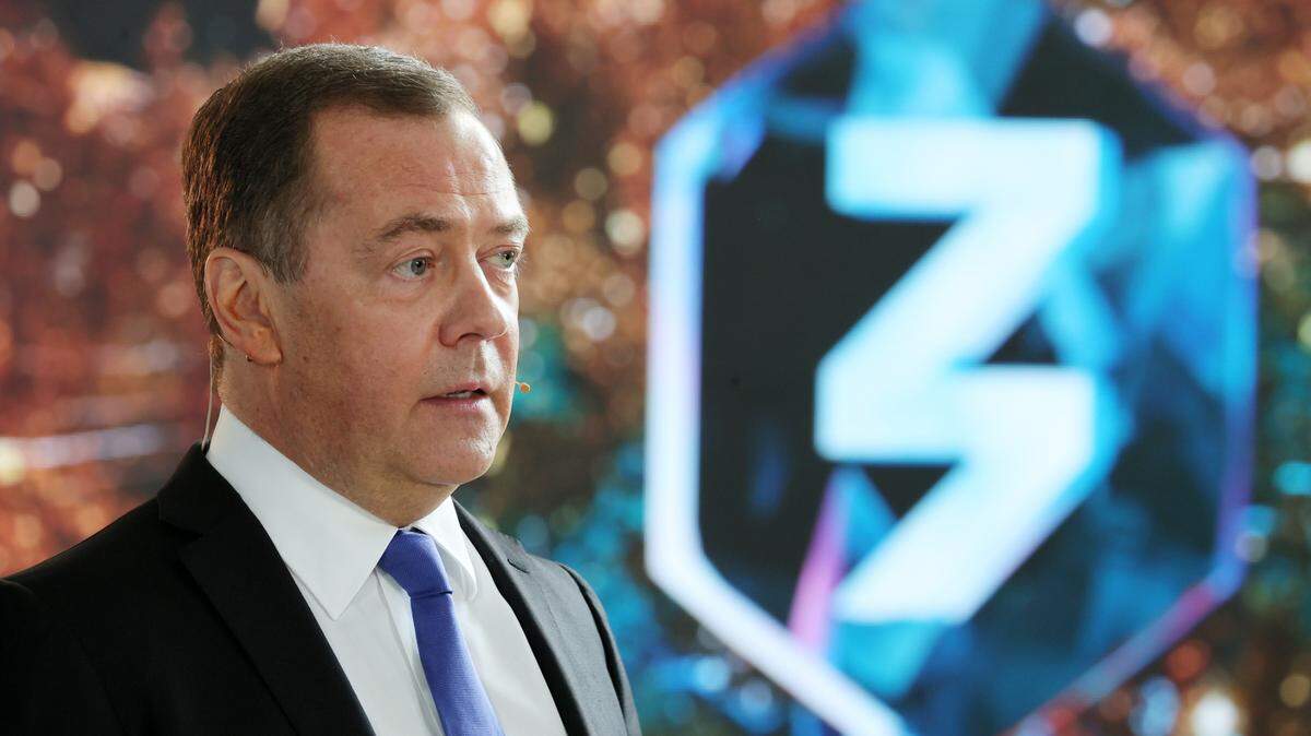 El vicepresidente del Consejo de Seguridad de Rusia, Dmitry Medvedev.