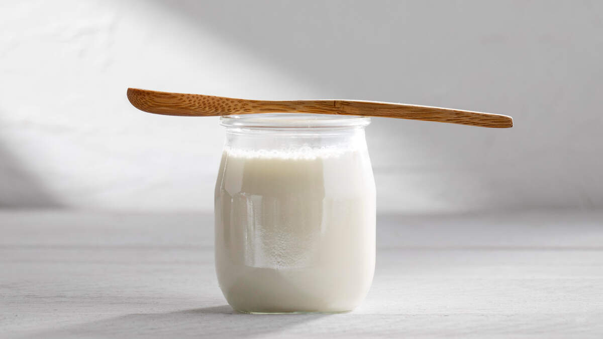 Los probióticos pueden encontrarse naturalmente en alimentos fermentados. Entre los más conocidos están el yogur con cultivos vivos y el kéfir.