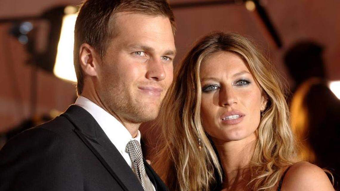 Tom Brady and Gisele Bundchen.