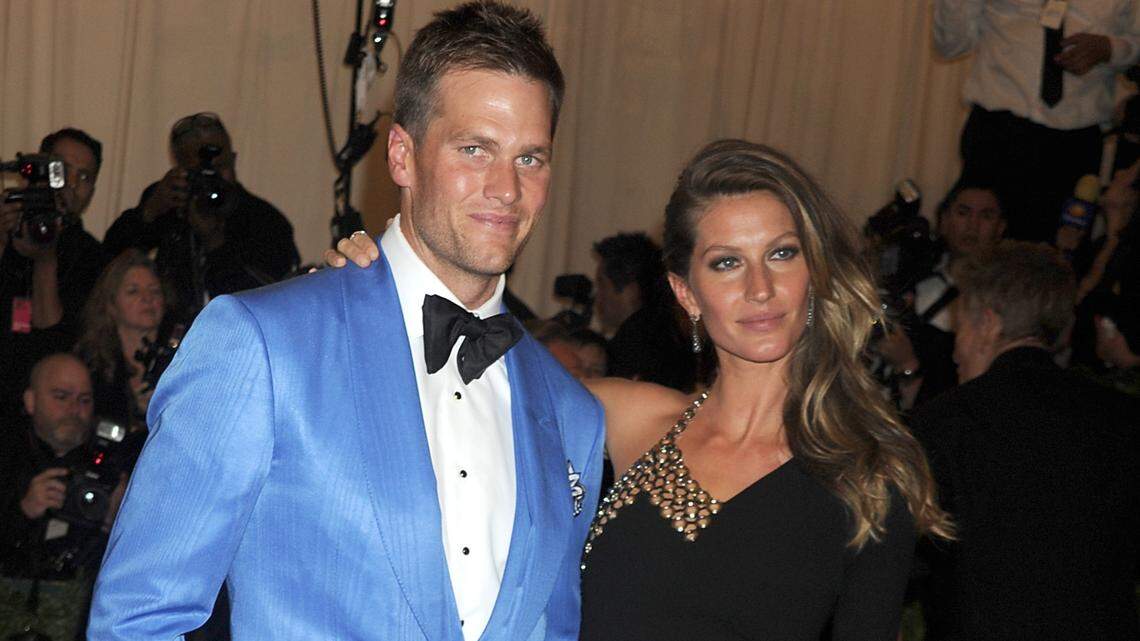 TOM BRADY AND GISELE BUNDCHEN