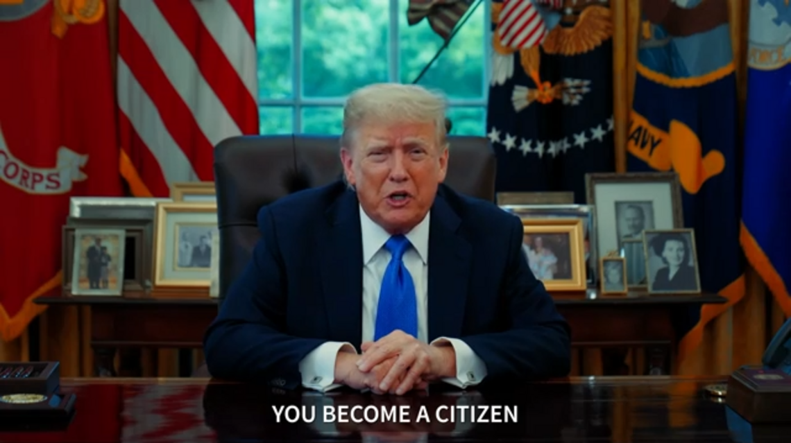 ‘Defiendan con firmeza el estilo de vida americano’: Trump sorprende con mensaje a nuevos ciudadanos