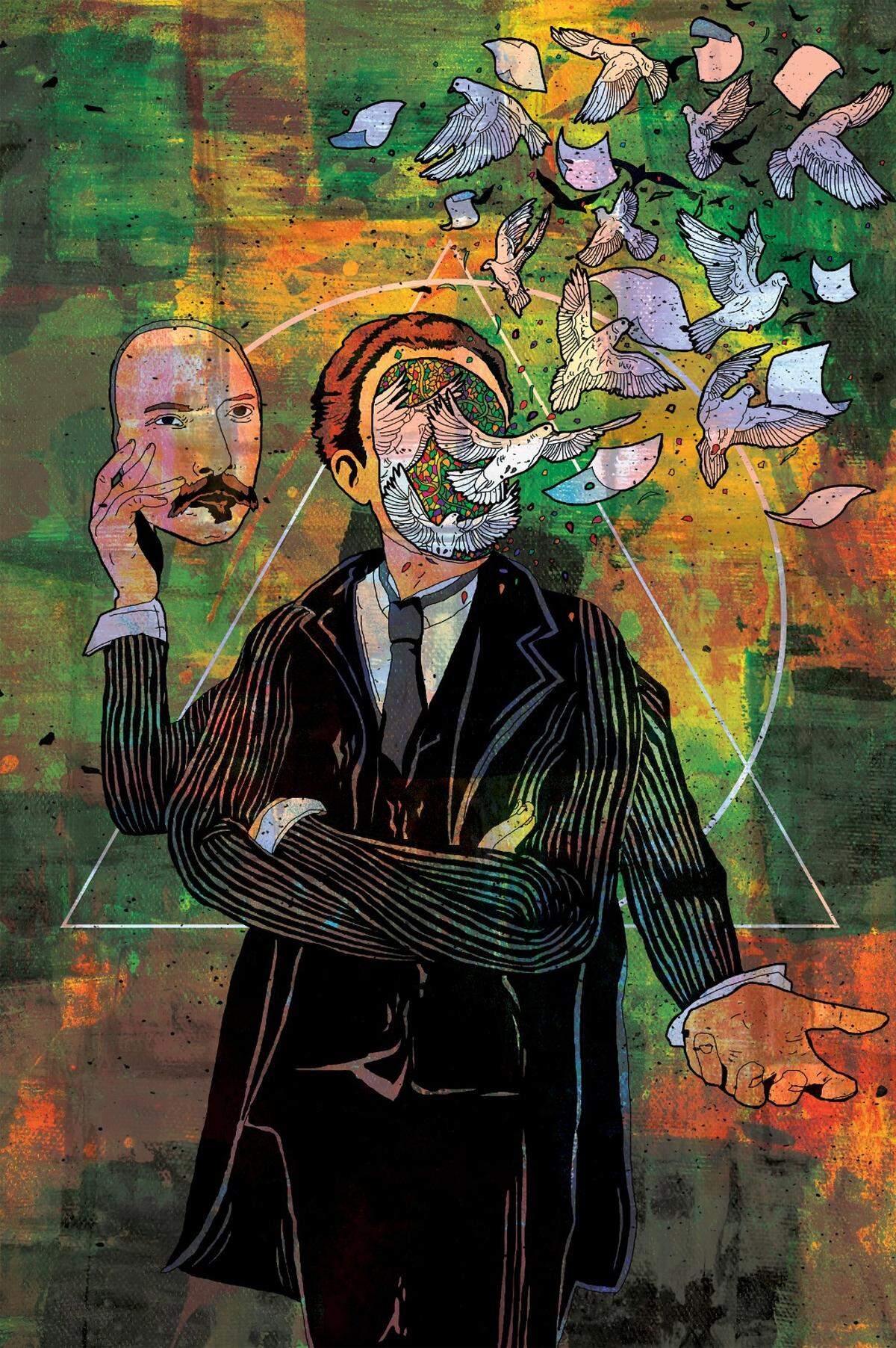 La obra “La Edad de Oro” del artista dominicano, Karim López evoca la trascendencia de José Martí, como deja de ser una persona y se convierte en un símbolo para los latinoamericanos