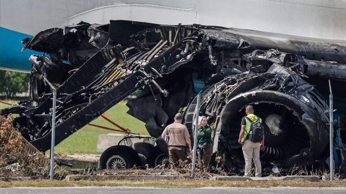 Datos de vuelo revelan que pilotos de Amazon intentaron abortar aterrizaje antes del accidente en Miami