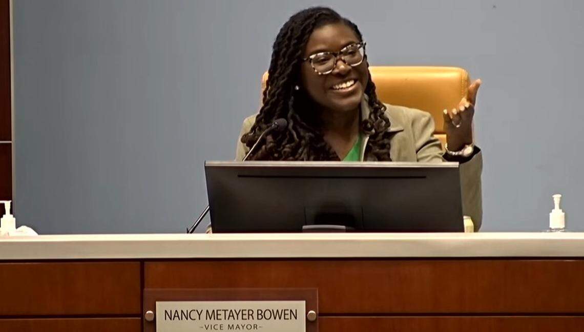 Coral Springs vice mayor Nancy Metayer Bowen was celebrated at funeral services on Friday. 