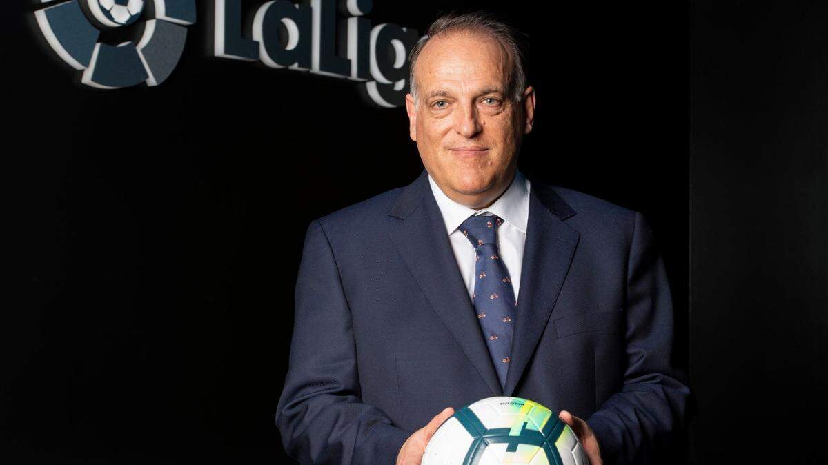 El presidente de la liga española Javier Tebas espera muy pronto disputar un partido oficial en Miami.