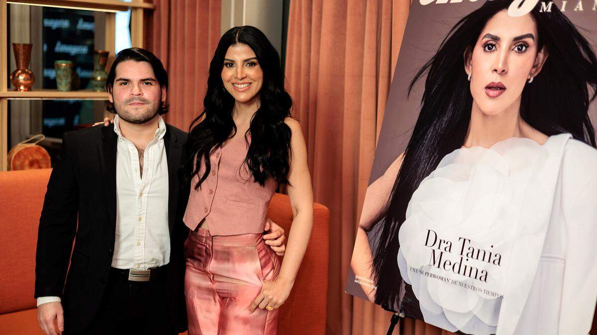 David Alejandro Rendón y Tania Medina.