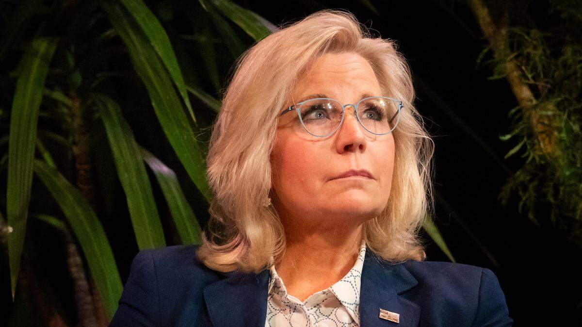 La excongresista republicana Liz Cheney participa en una conversación patrocinada por el medio Texas Tribune el viernes, 6 de septiembre de 2024. Cheney anunció recientemente que va a votar por la vicepresidenta demócrata Kamala Harris.
