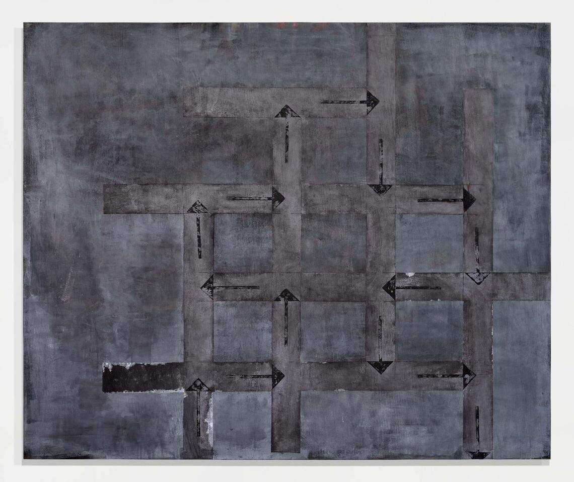 ‘An Ode to Those Who Made the Most Mistakes’, óleo sobre lienzo, 60 x 72 pulgadas.