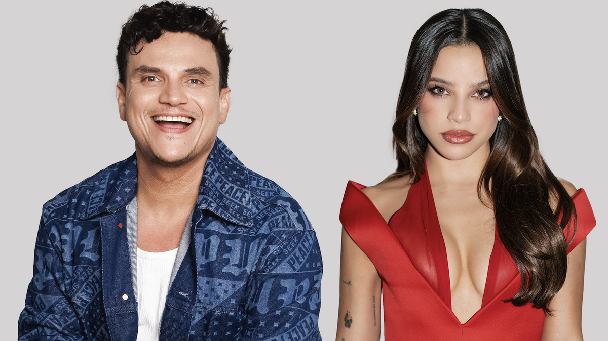 Silvestre Dangond y Emilia Mernes.