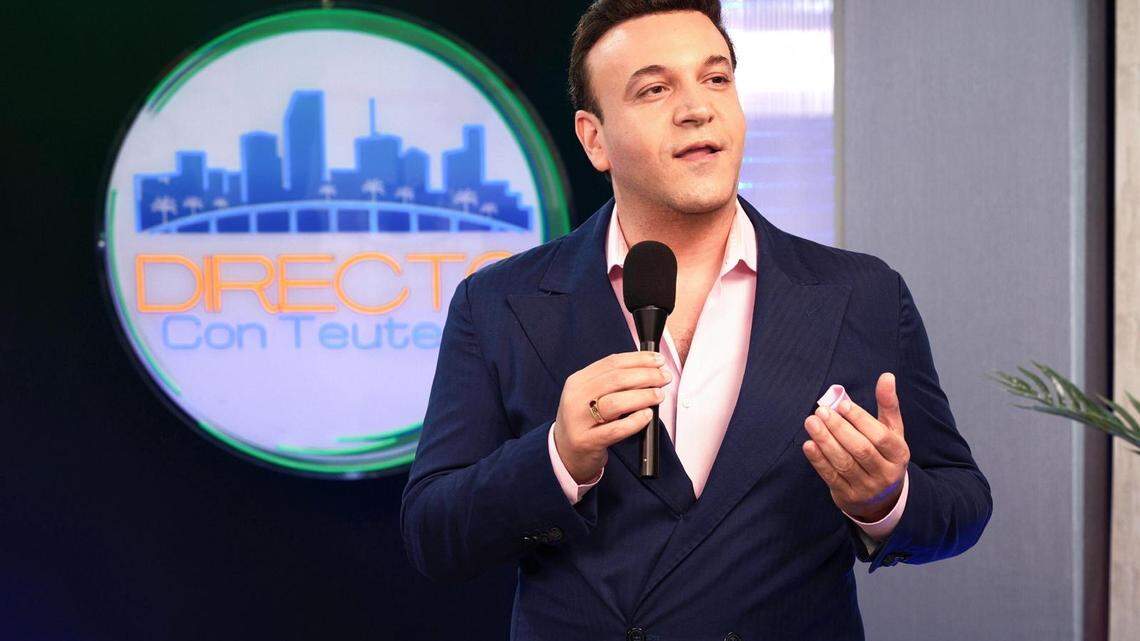 El animador cubanoamericano presentó en sociedad su Teuteló Studios, situado en el histórico edificio Miami Mart Mall.