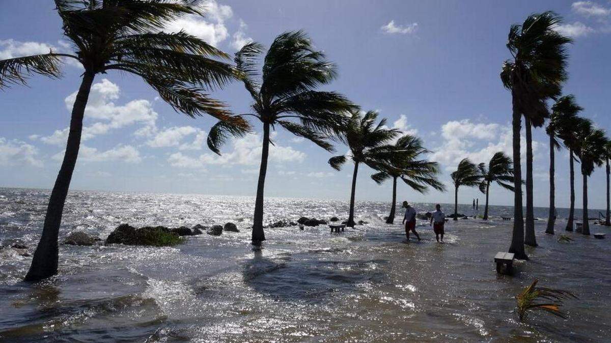 Una inundación en la zona del Hammock Park el año pasado.  