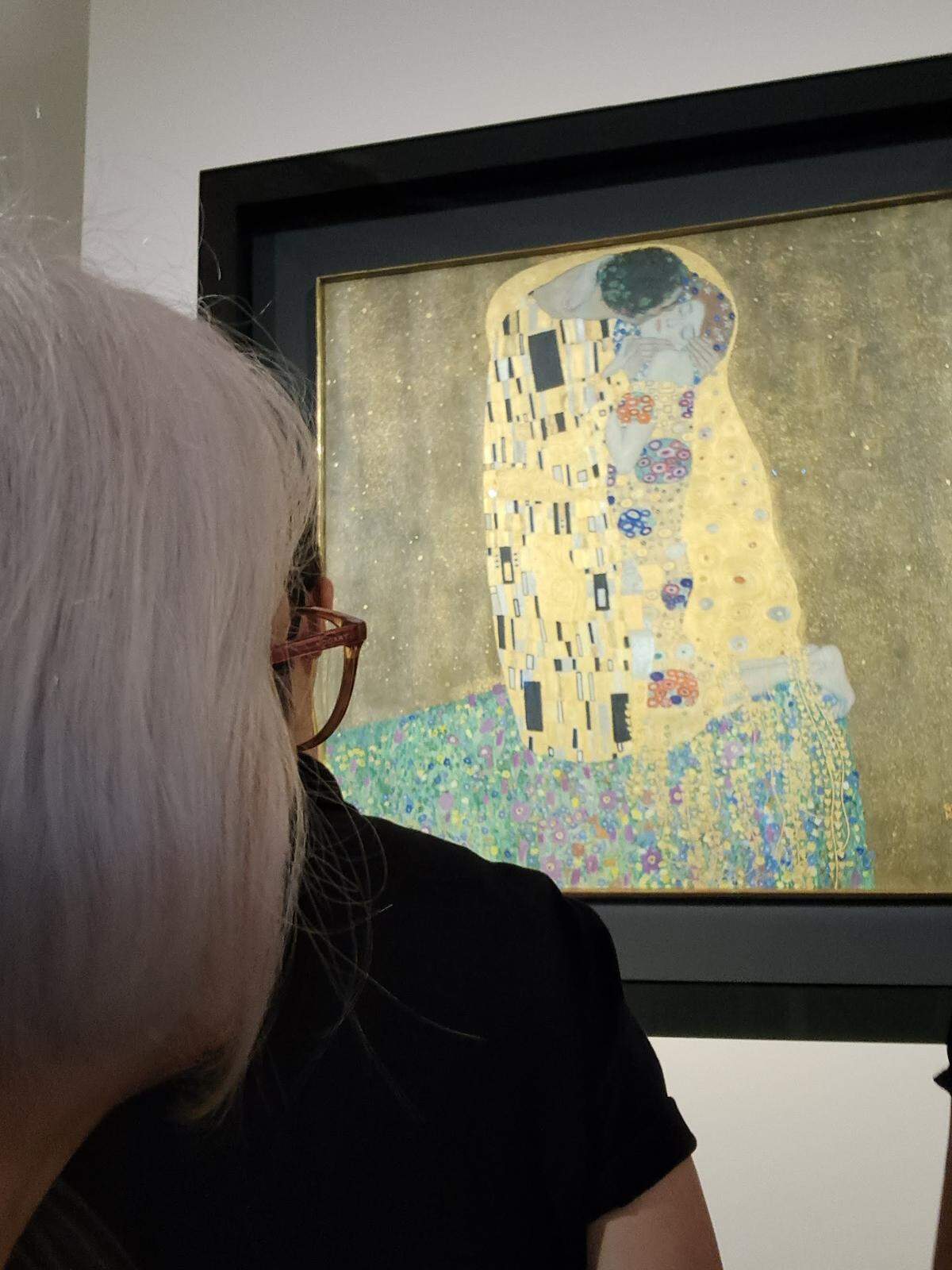 El Museo del Palacio Belvedere acoge la obra de Gustav Klimt. En la foto ‘El beso’.