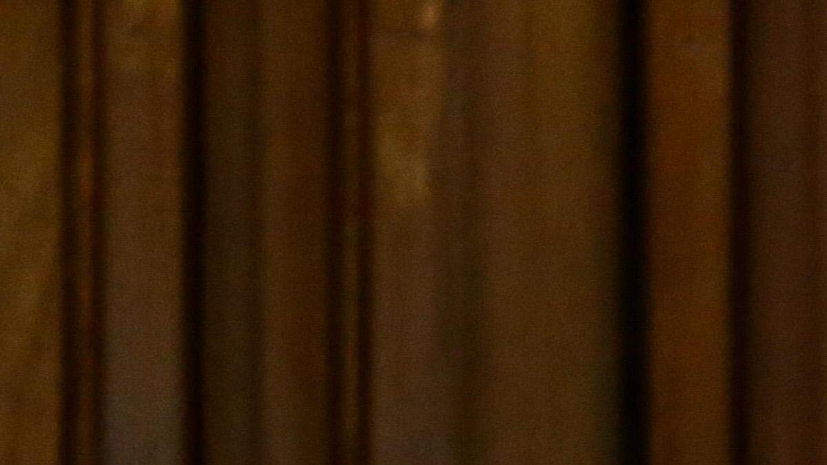 El presidente del Tribunal Supremo de Justicia (TSJ) de Venezuela, Maikel Moreno, realiza una declaración el 27 de marzo de 2017, en Caracas, Venezuela.
