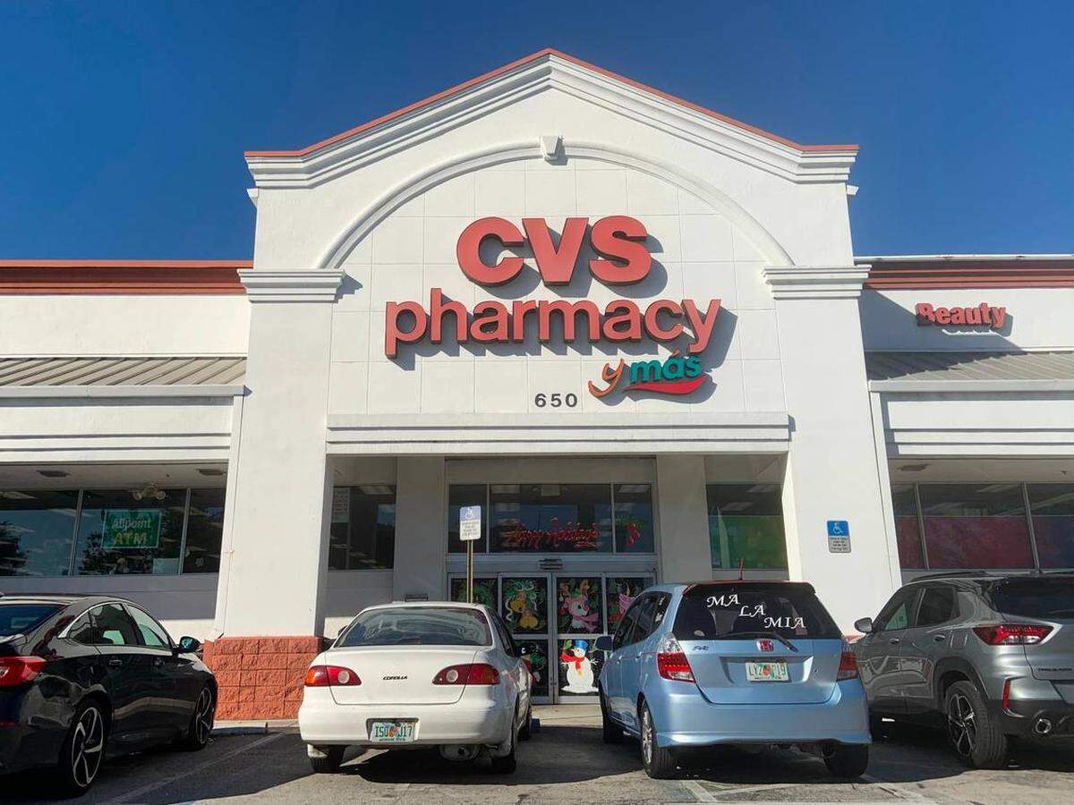 Esta farmacia CVS en Miami, ubicada en el 650 NW 27 Avenue, en La Pequeña Habana.