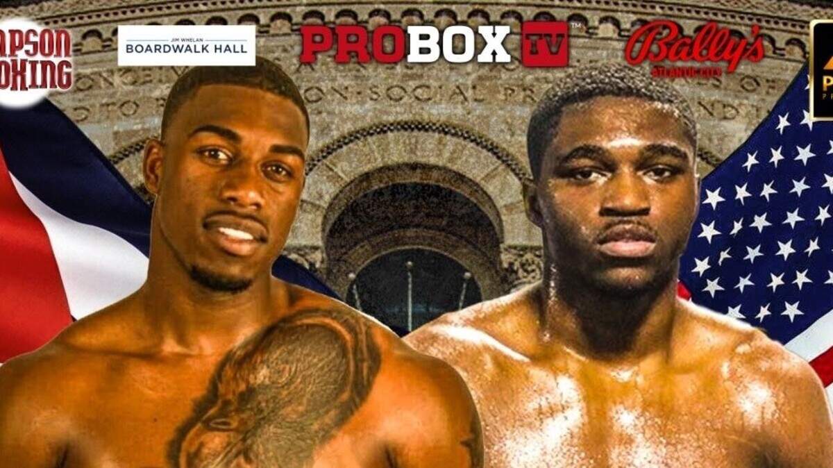El invicto cubano Yan Marcos (izq.) enfrenta a Doyke Flemmings Jr. en un duelo clave que podría abrirle el camino hacia clasificaciones mundiales en las 154 libras. 