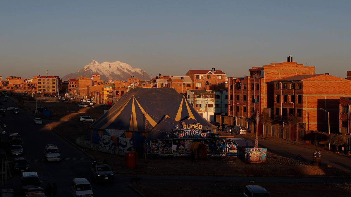 Vista panorámica de El Alto, Bolivia, el miércoles 1 de julio de 2020.