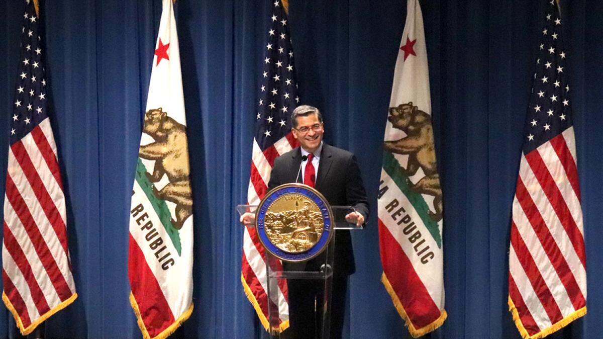 El demócrata Xavier Becerra, el primer fiscal general latino del estado.