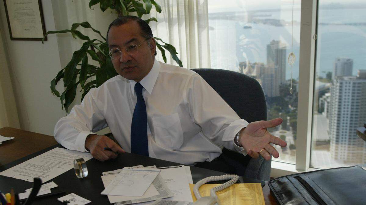 Former U.S. ambassador Manuel Rocha.