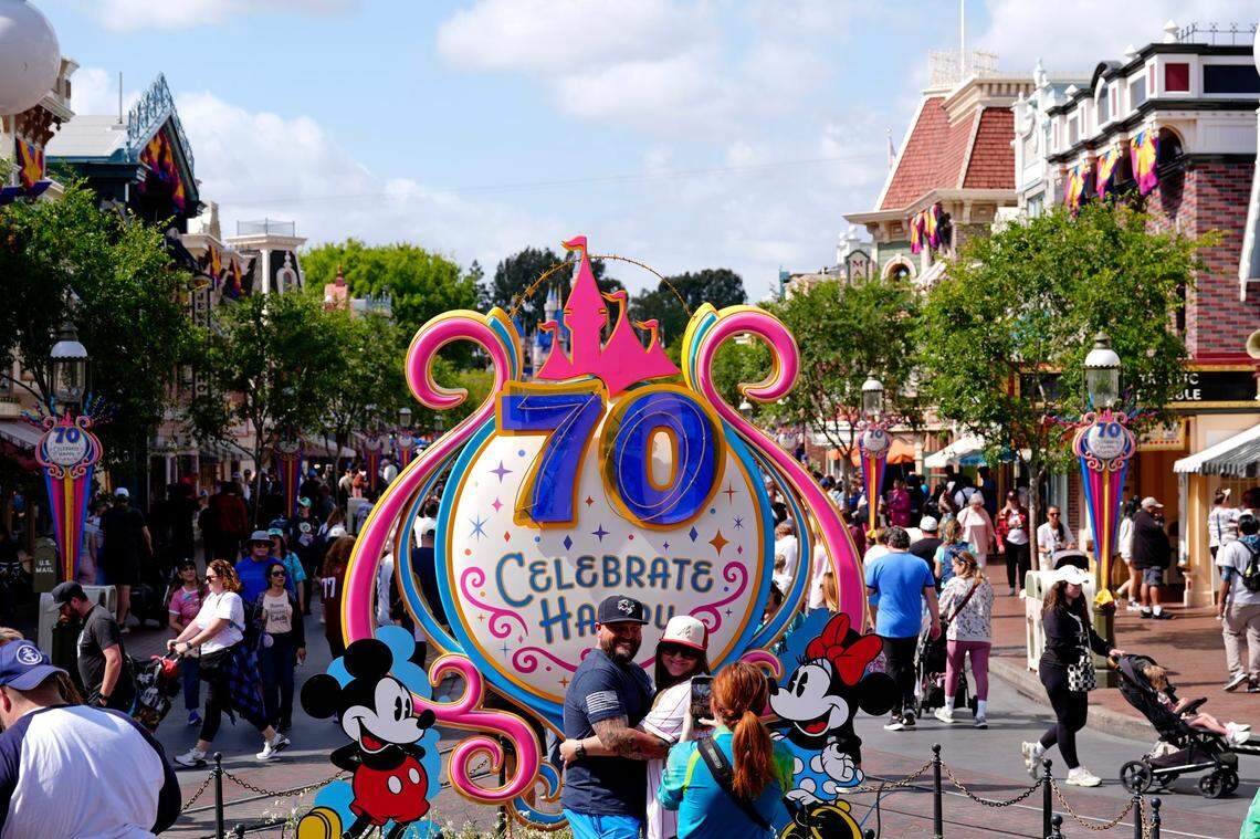 Disneyland opened on July 17, 1955. Its 70th anniversary celebration will begin on May 16 and run through the summer of 2026.