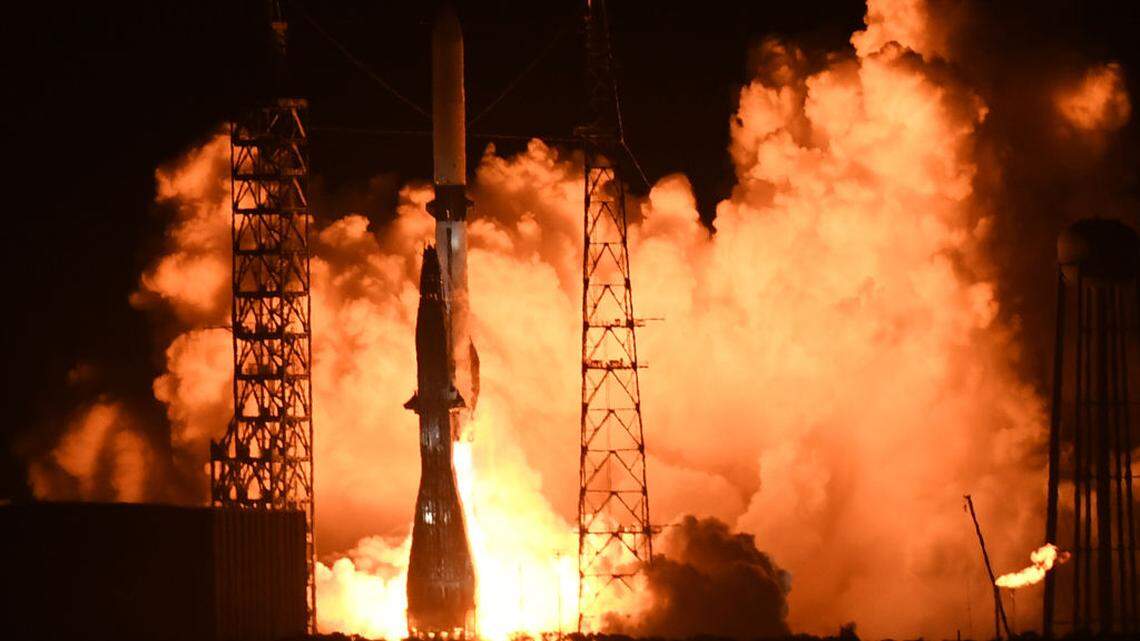 Una enorme bola de fuego: cohete de Blue Origin explota en rampa de lanzamiento en Florida (video)
