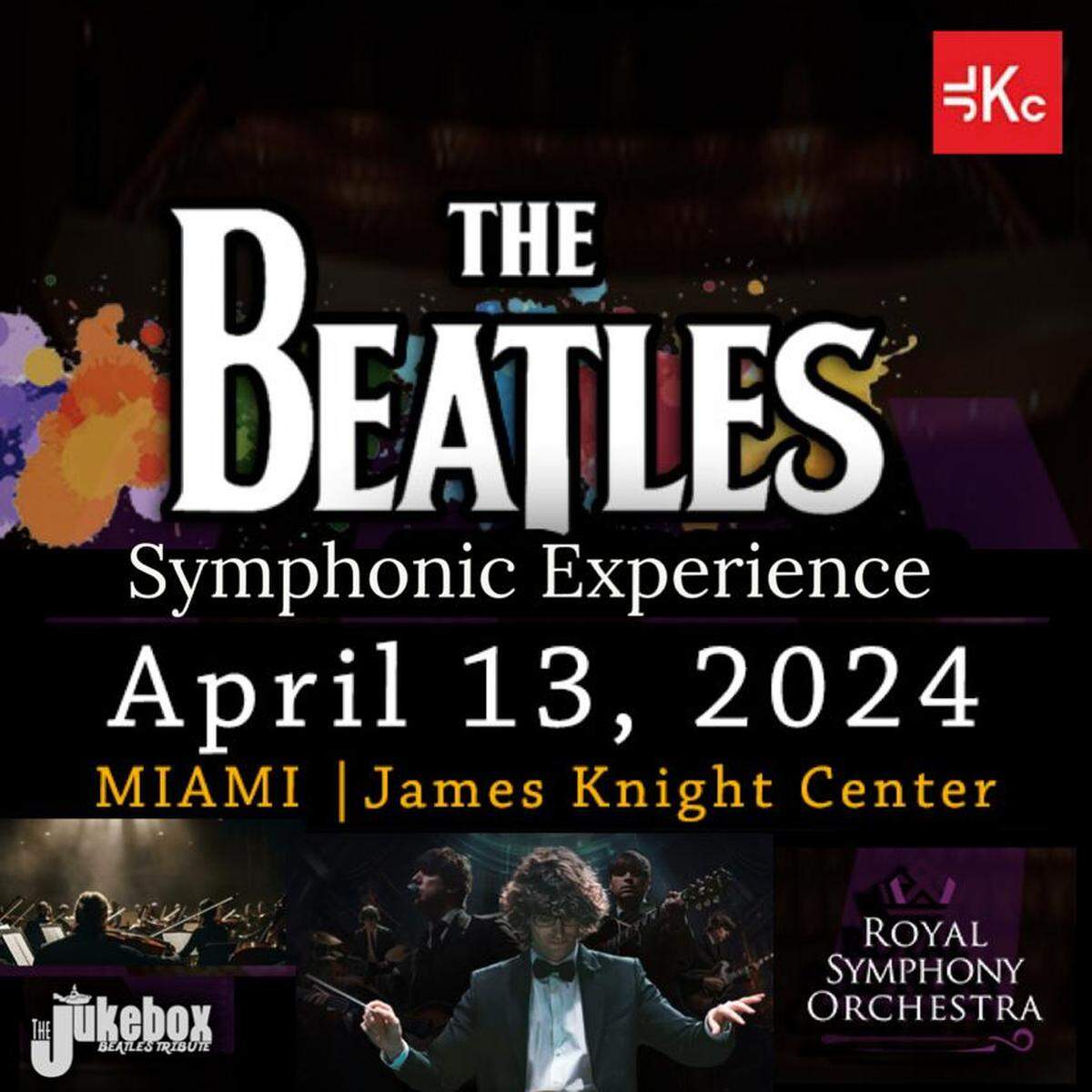 Royal Symphony Orchestra y la banda tributo The Jukebox Beatles se unen para una actuación inolvidable que combina la magia de la música clásica con las leyendas del pop que iniciaron una revolución.