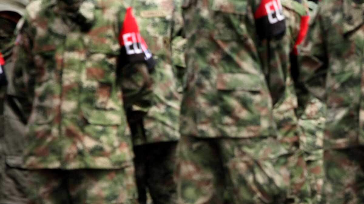 Miembros del Ejército de Liberación Nacional en una foto de archivo. EFE